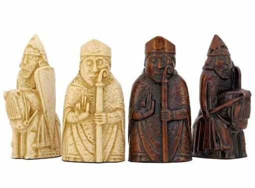 Jeu d'Echecs "Ile de Lewis I" en Résine